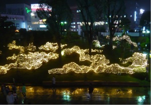 津田沼南口イルミネーション